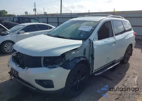 2018 Nissan Pathfinder Platinum from USA, damaged, VIN 5N1DR2MN8JC671257